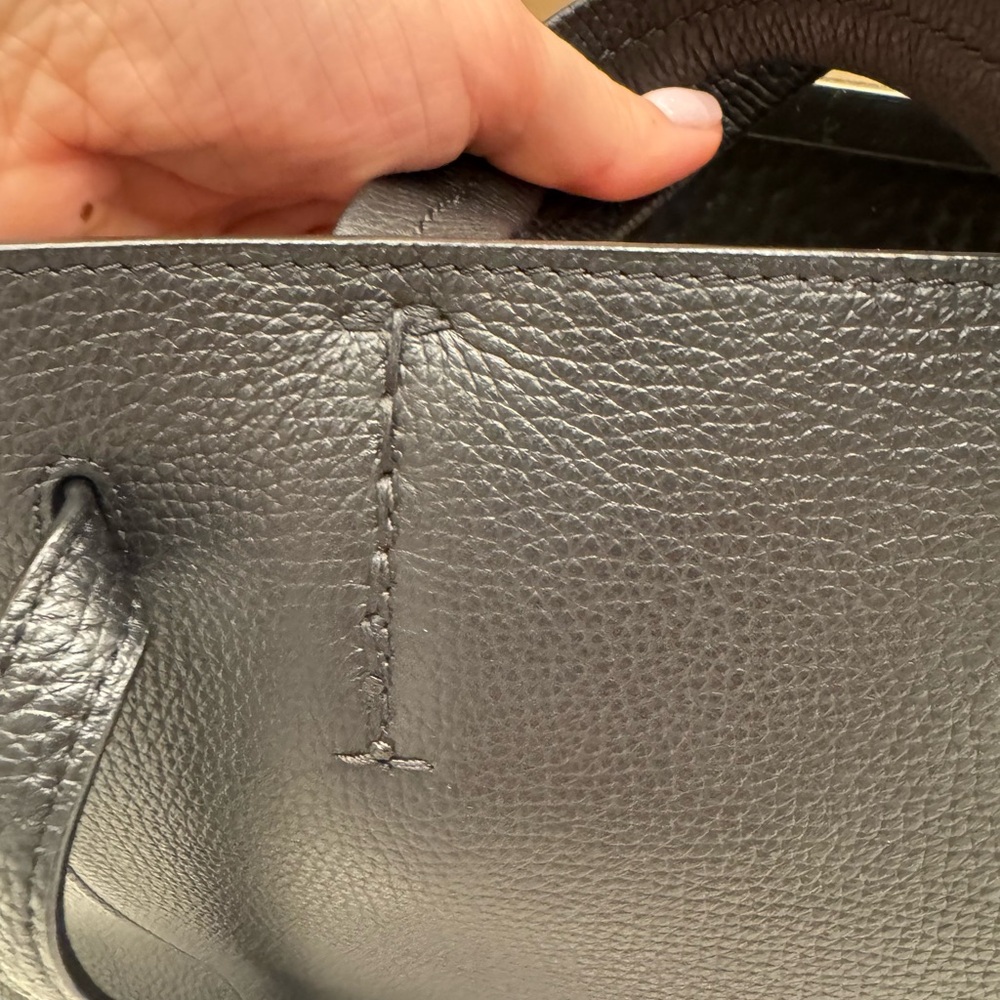 Auth Celine Cabas Black Tote - Picture 4 of 6
